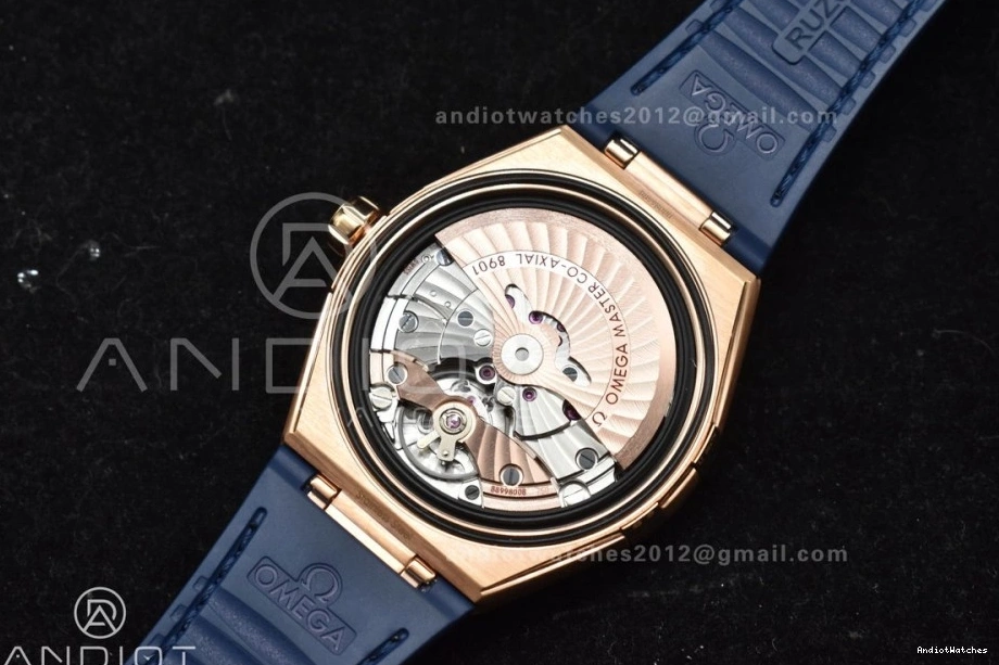 A8900 Dial Blue Ceramic Best On VSF Super Edition Durable Clone Blue Blue 541 YG Gummy Constellation Strap 1:1 1111